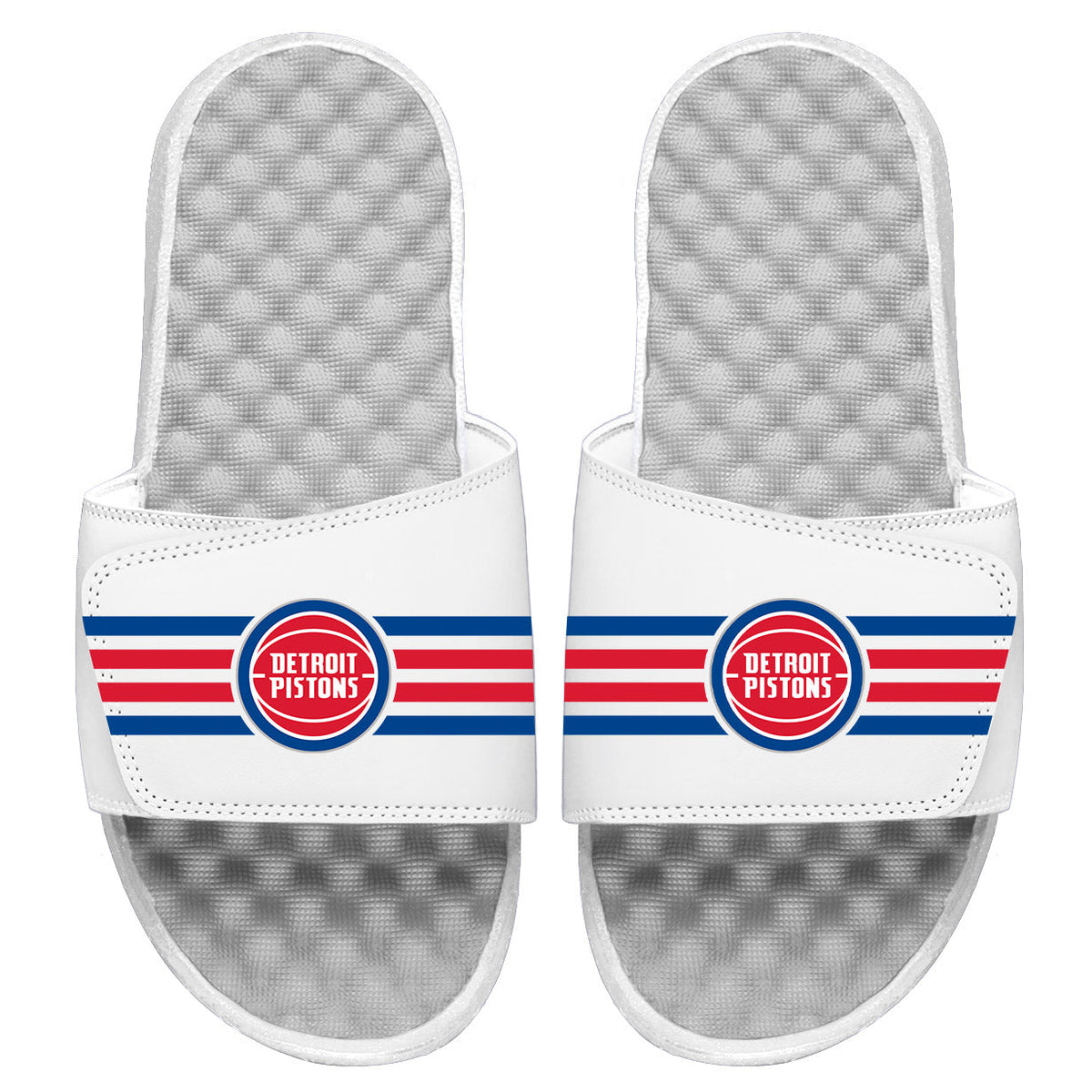 Detroit Pistons Stripes Slides 2