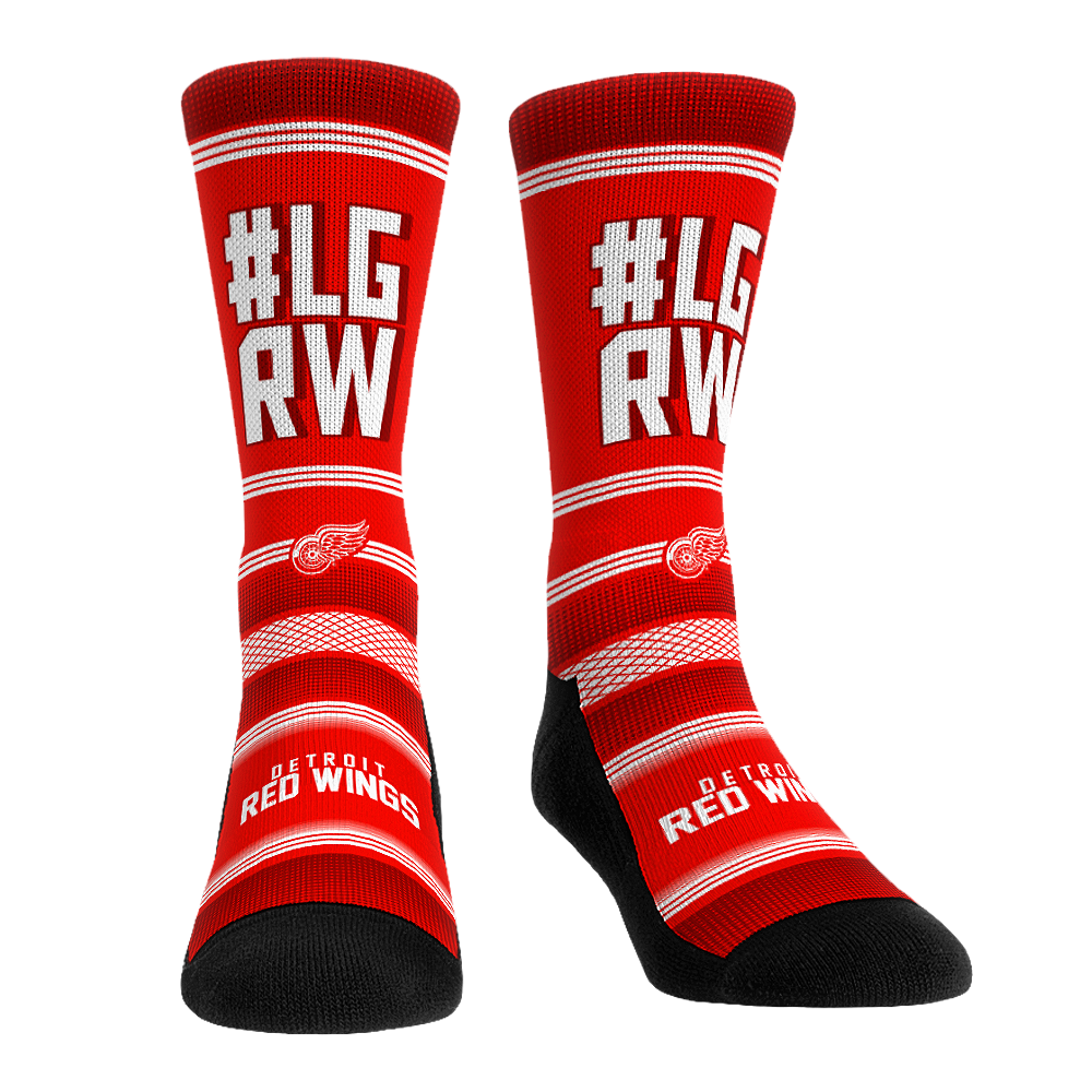 Detroit Red Wings - Slogan | Rock 'Em Socks