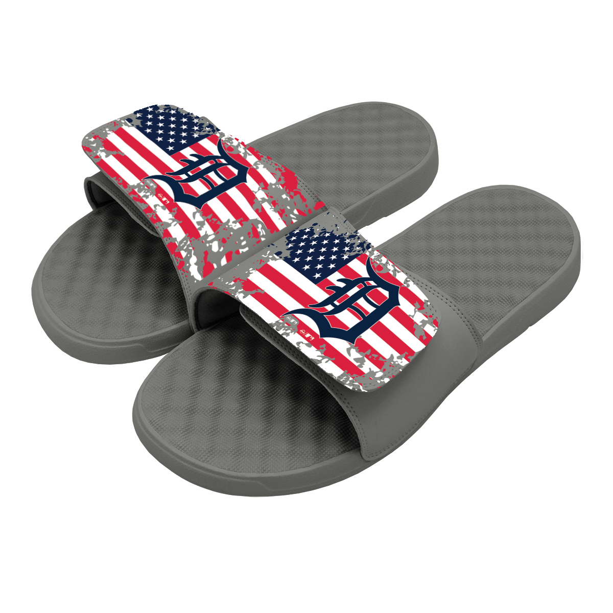 Detroit Tigers American Flag Slides 1