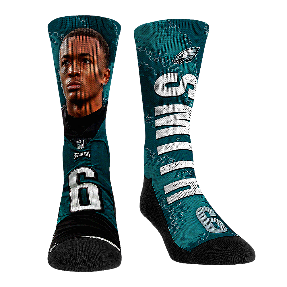 Devonta Smith - Philadelphia Eagles  - Big Player | Rock 'Em Socks