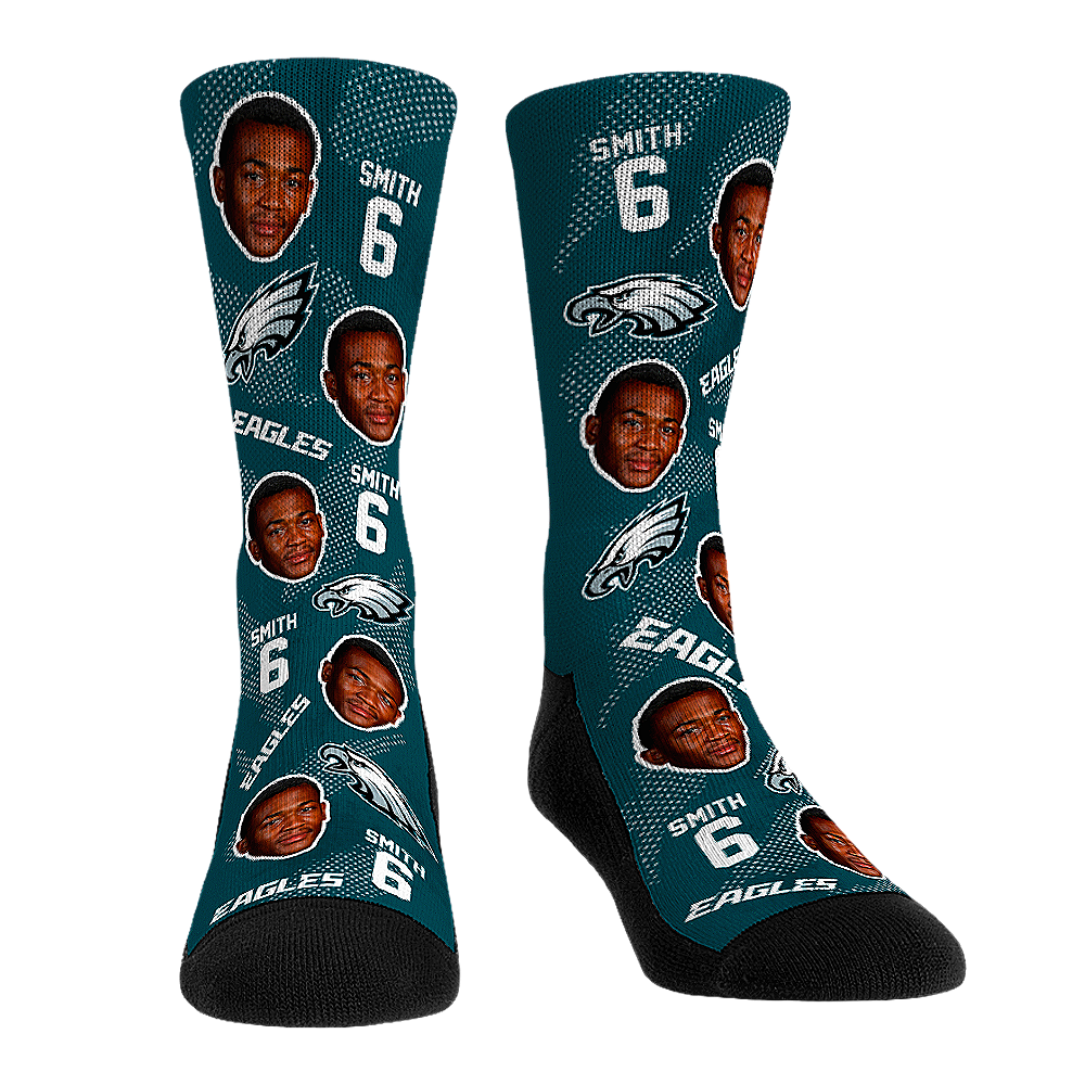 Devonta Smith - Philadelphia Eagles - Football Guy | Rock 'Em Socks