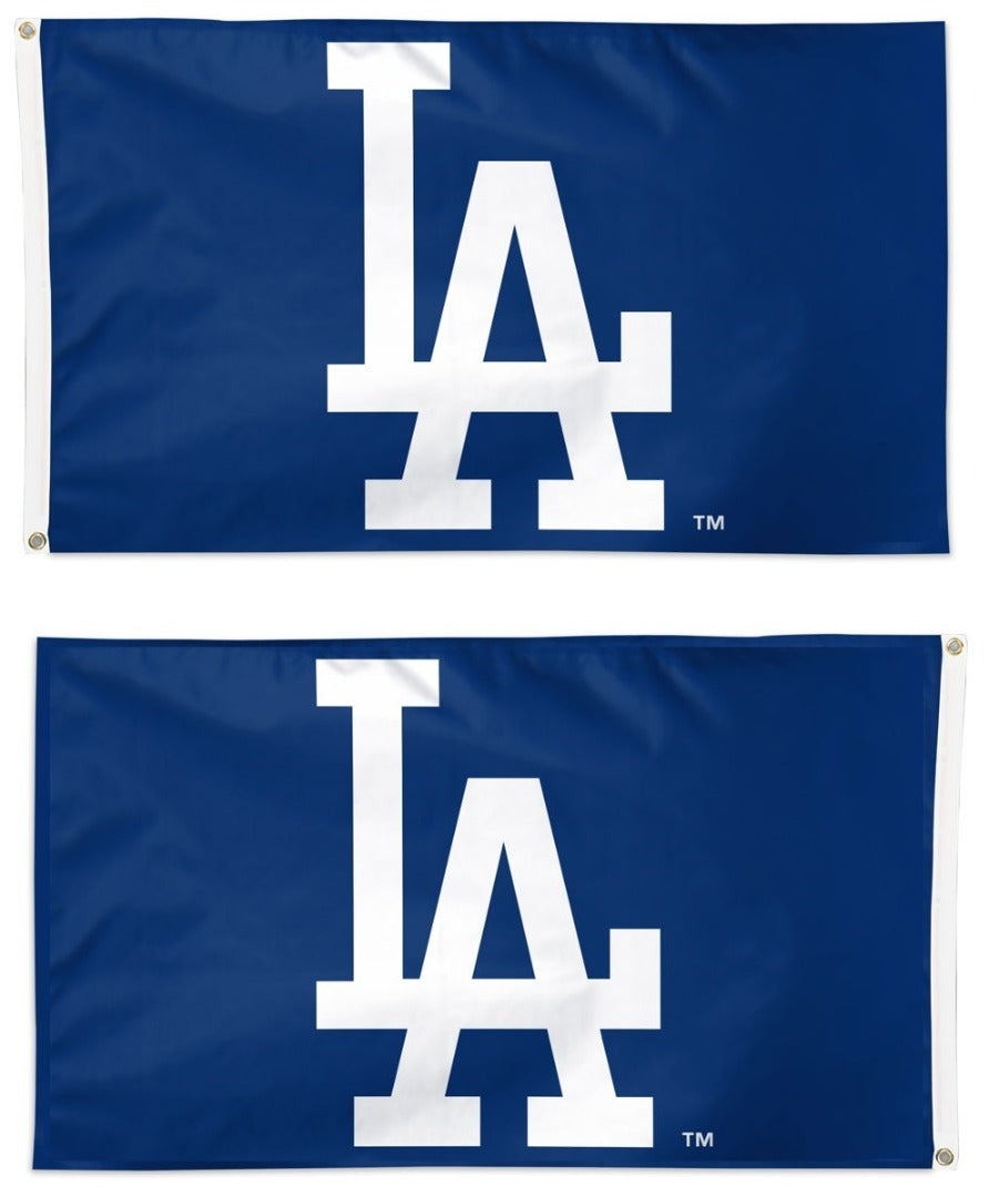 Double-Sided Dodgers Flag  Let Your Loyalty Fly