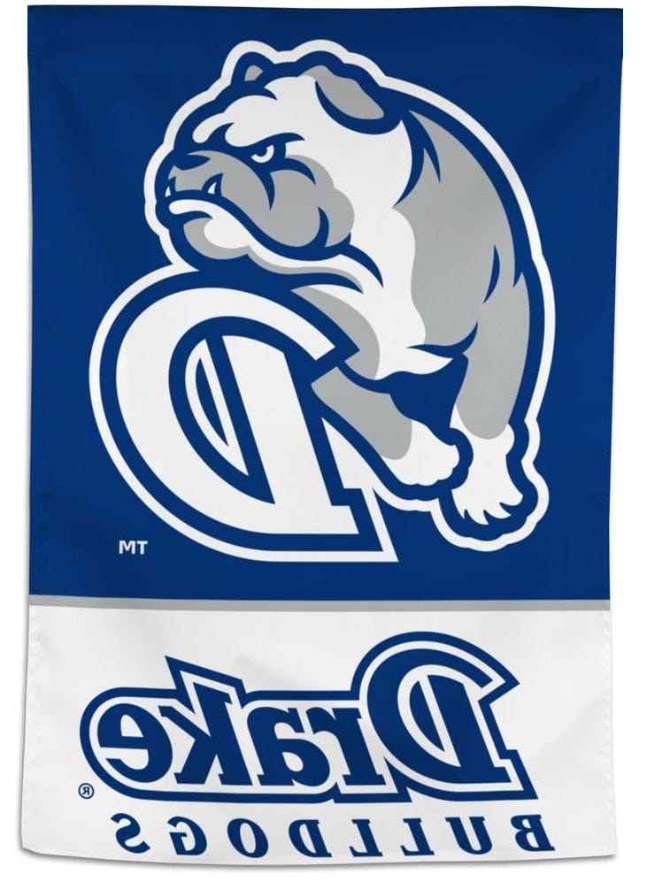 Drake Bulldogs Flag Vertical Banner