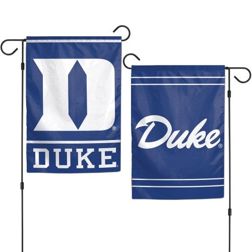 Duke University Garden Flag 2 Sided Blue Devils Logo