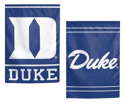 Duke University Garden Flag 2 Sided Blue Devils Logo
