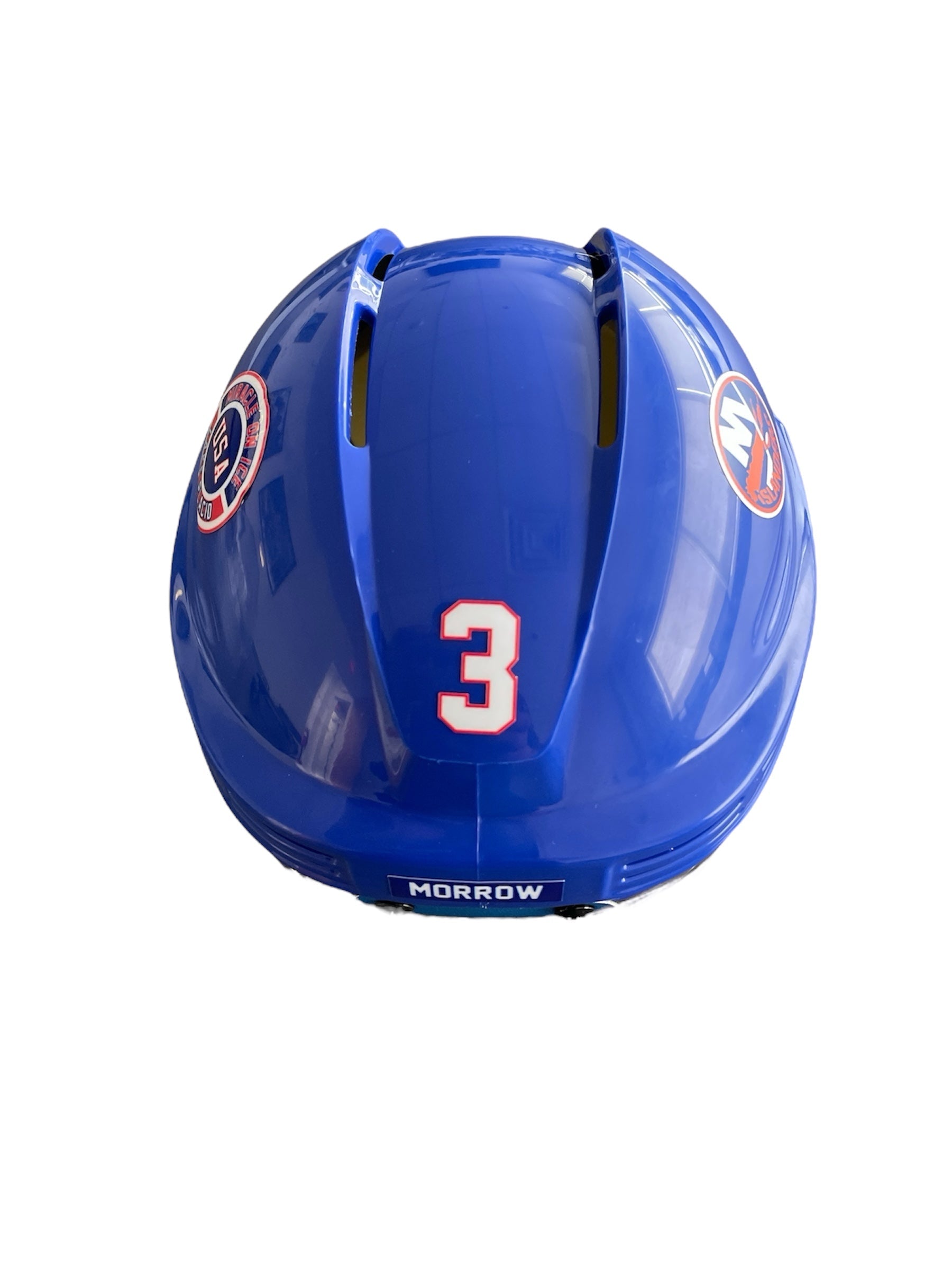 Ken Morrow New York Islanders Miracle on Ice Mini Helmet - Royal | Lowspport Gear 4
