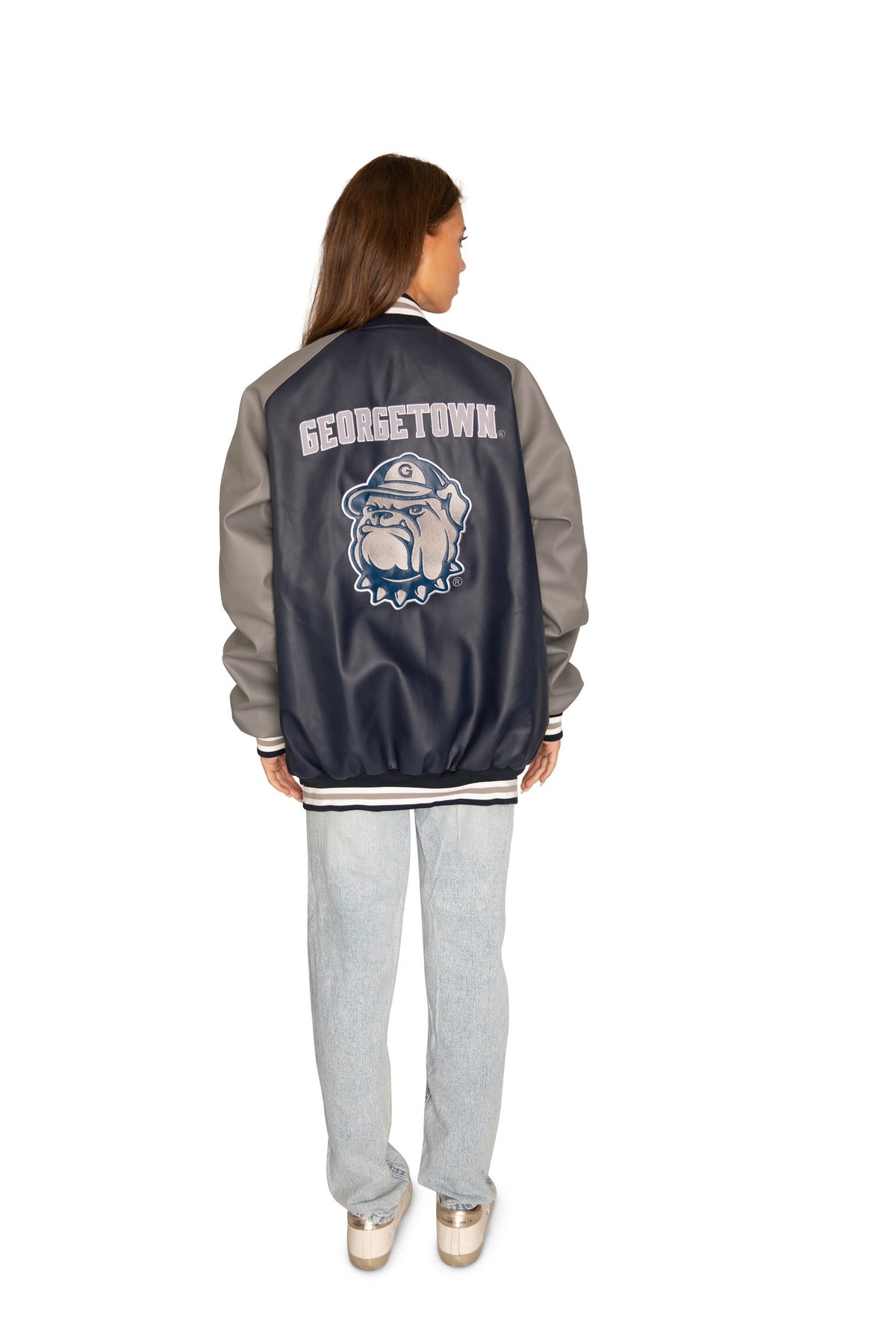 Georgetown Varsity Letterman Jacket | lojobands 6