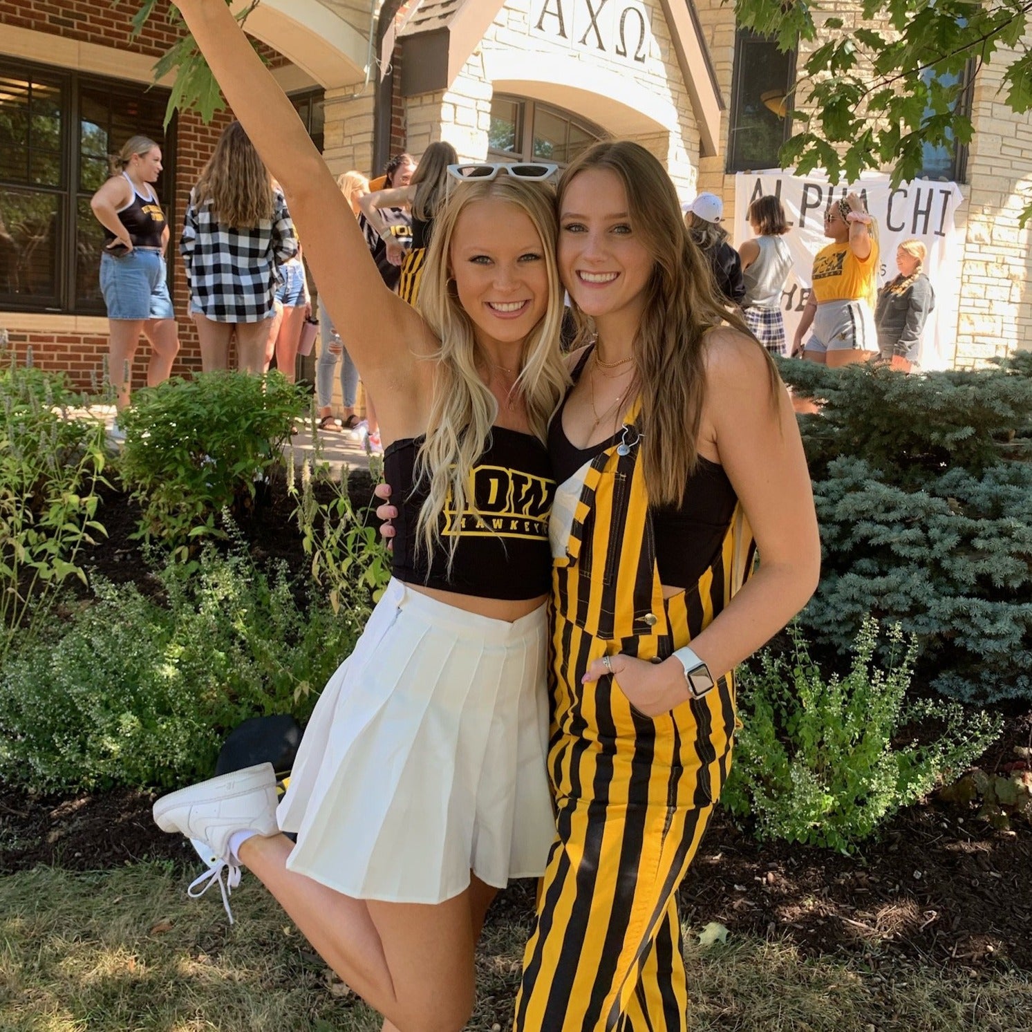 Iowa Hawkeyes Black Tube Top | lojobands 6