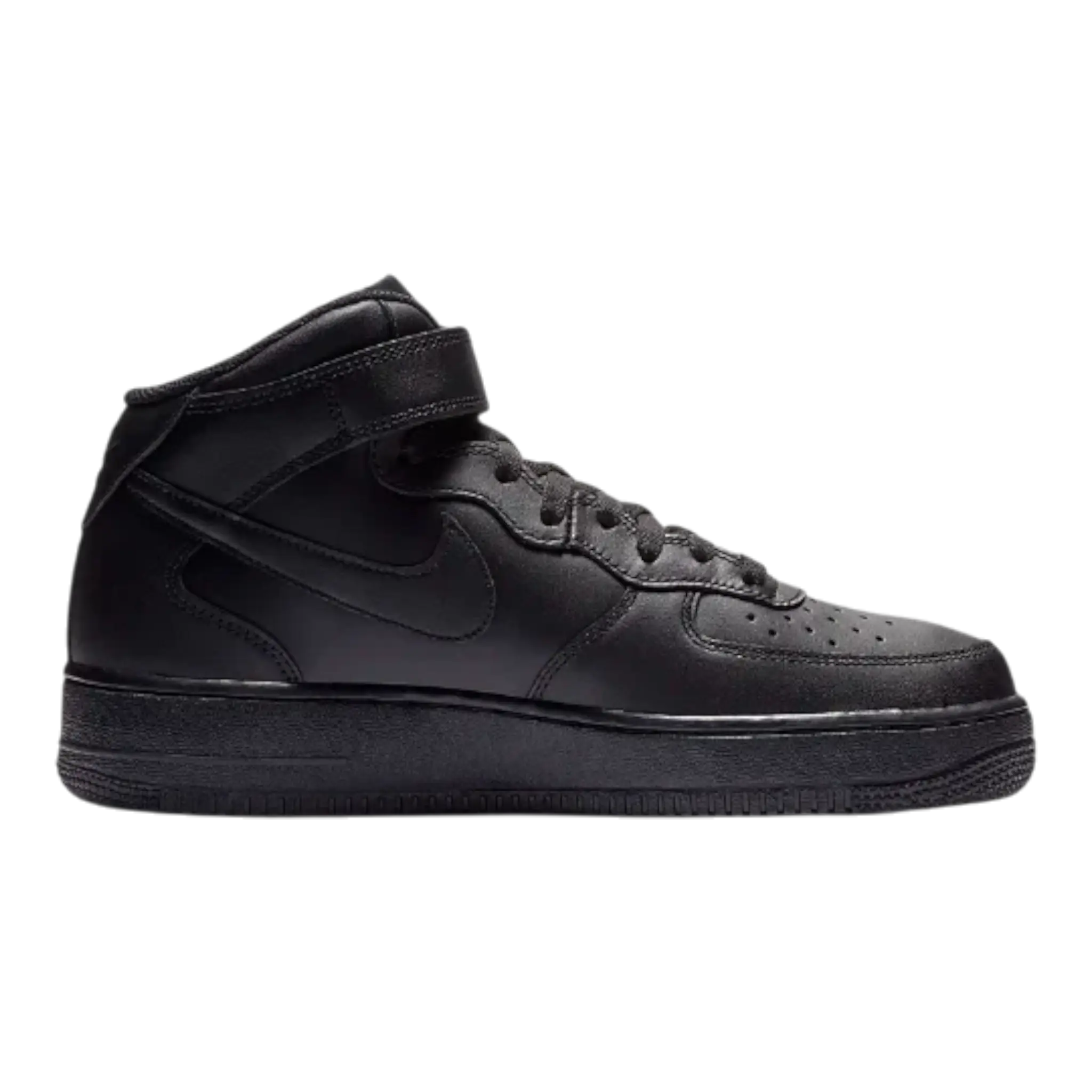 Nike Air Force 1 Mid ’07 Men’s Shoes Black/Black 1