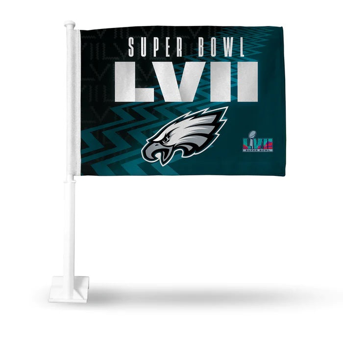 Philadelphia Eagles Super Bowl LVII Car Flag 1
