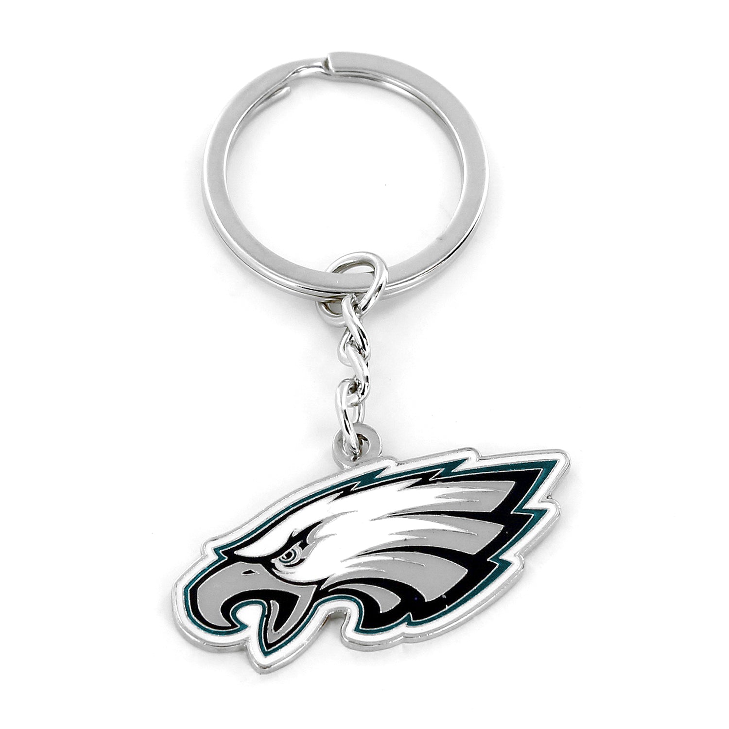 Philadelphia Eagles Metal Logo Keychain 1