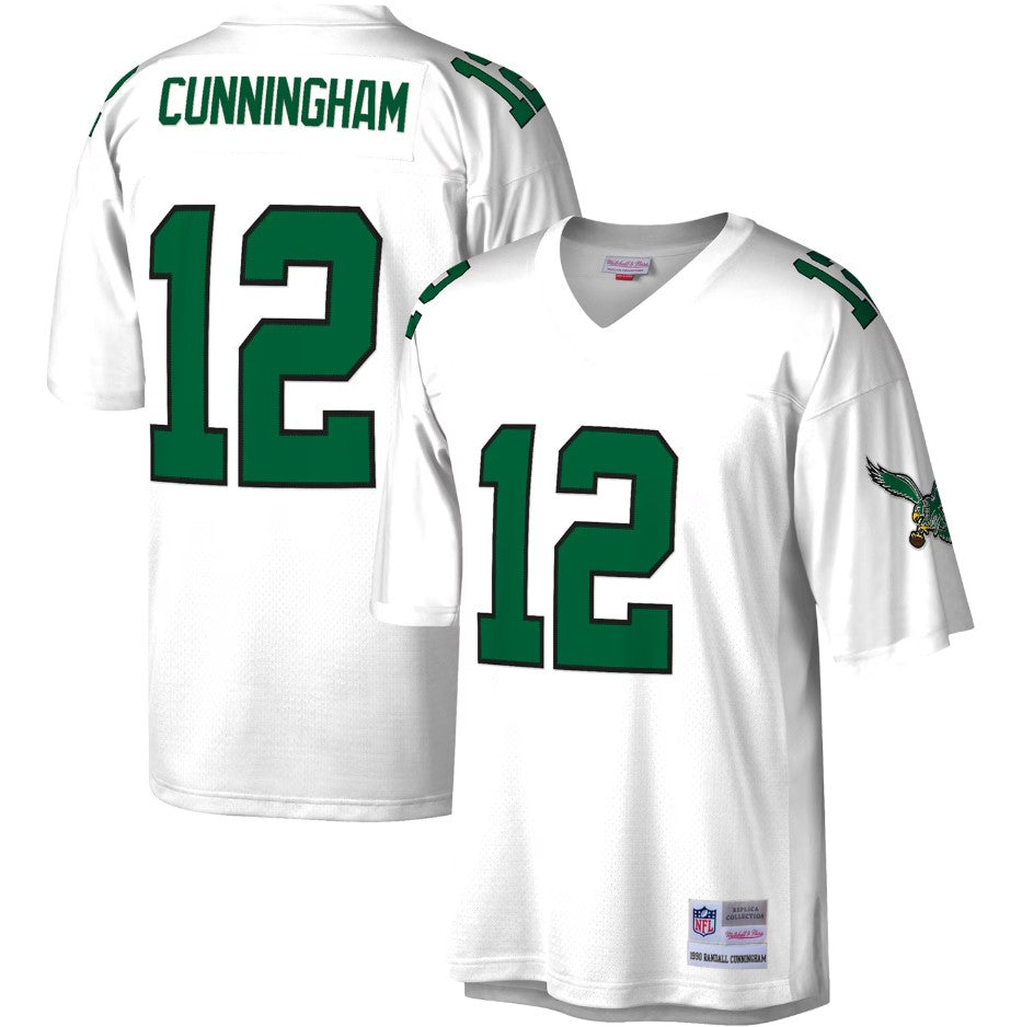 Randall Cunningham Philadelphia Eagles Mitchell & Ness 1990 Legacy Jersey 2