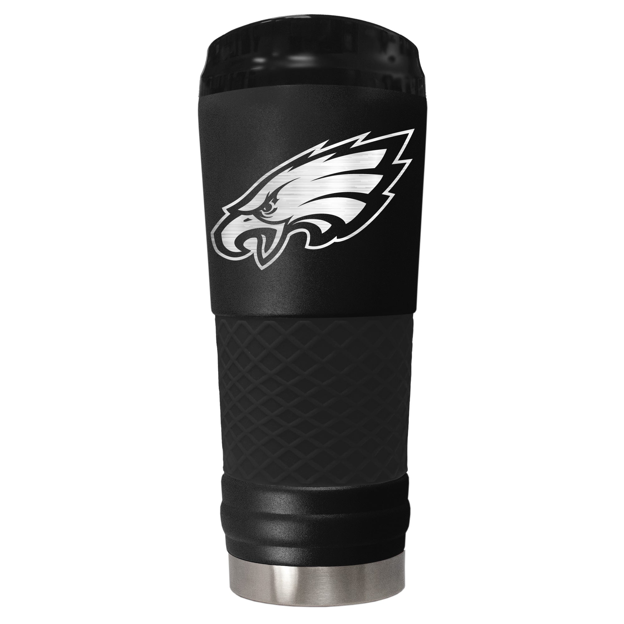 Philadelphia Eagles "The Draft" 24 oz. Stainless Steel Travel Tumbler - Black 1