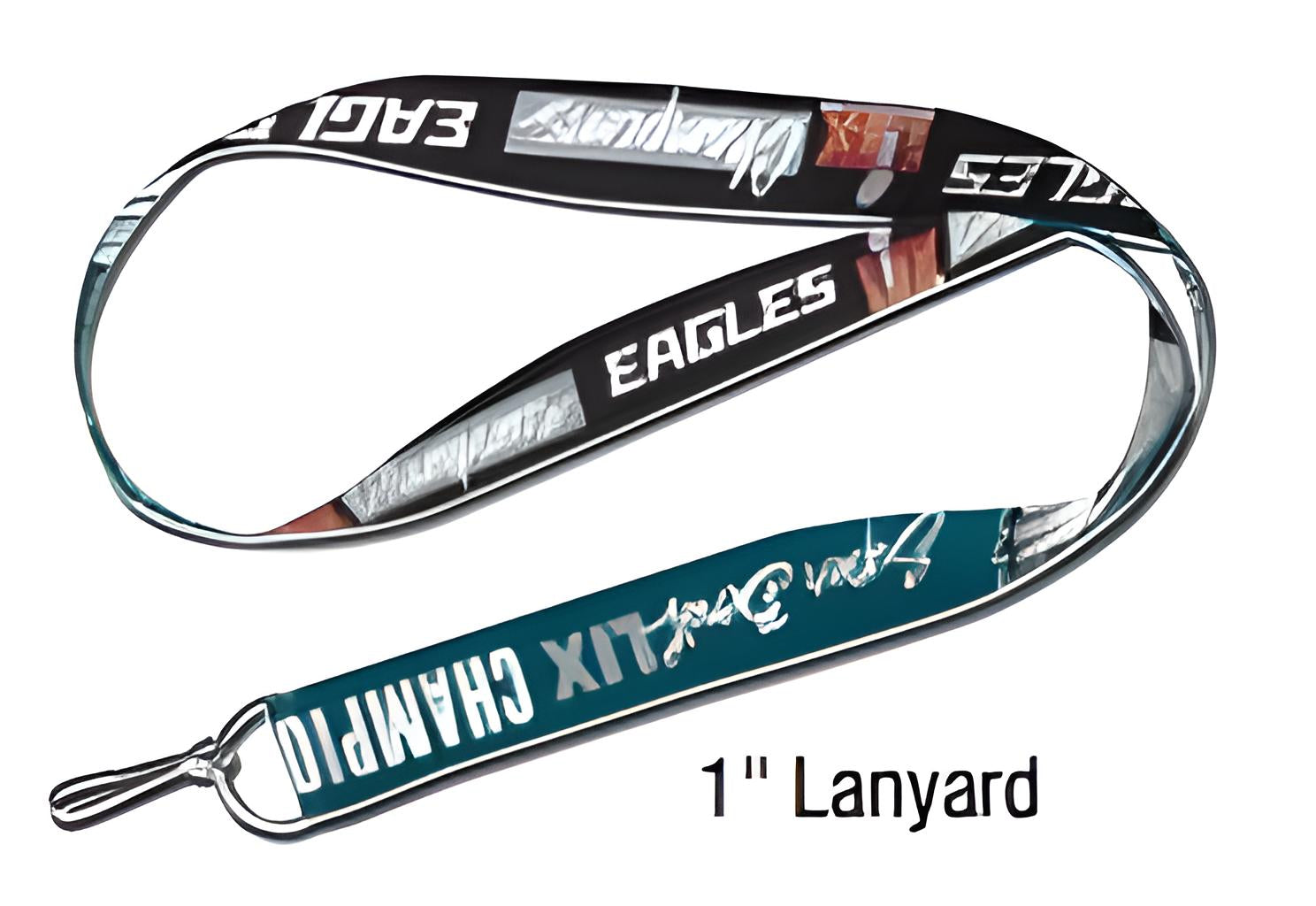 Philadelphia Eagles Super Bowl LIX Champions Keychain Lanyard 1