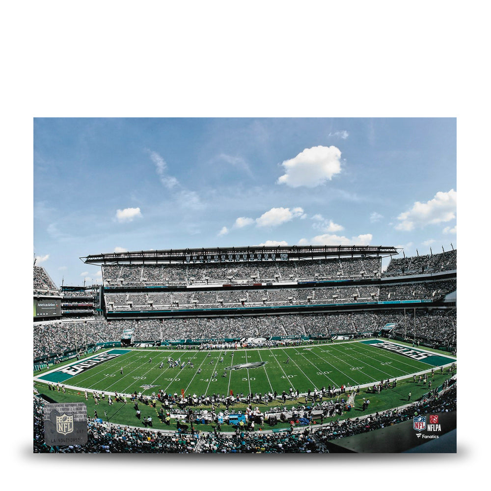 Philadelphia Eagles Lincoln Financial Field Aerial View 8" x 10" Football Stadium Photo 1