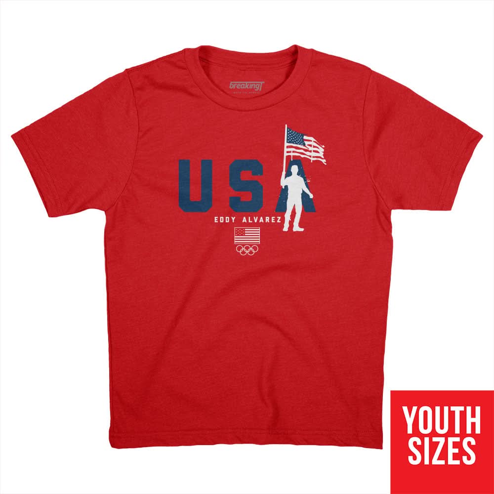 Team USA: Eddy Alvarez Flag Bearer 2