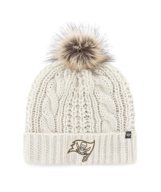 Tampa Bay Buccaneers - White Meeko Cuff Knit, 47 Brand 1