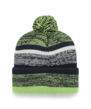 Seattle Seahawks - Navy Northwars Cuff Knit, 47 Brand 2