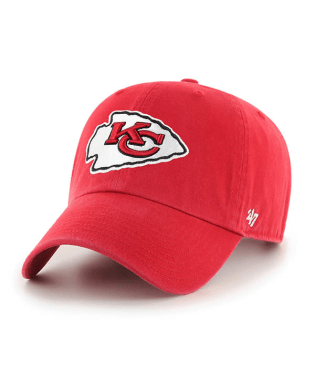 Kansas City Chiefs - Clean Up Hat, 47 Brand 2