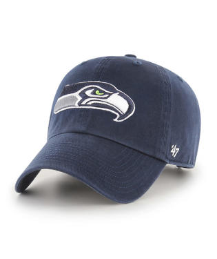 Seattle Seahawks Navy '47 Clean Up Hat 1