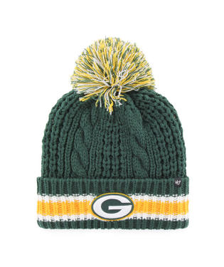 Green Bay Packers - Dark Green Sorority Cuff Knit, 47 Brand 1
