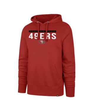 San Francisco 49ers - Red Power Luck Headline Hoodie