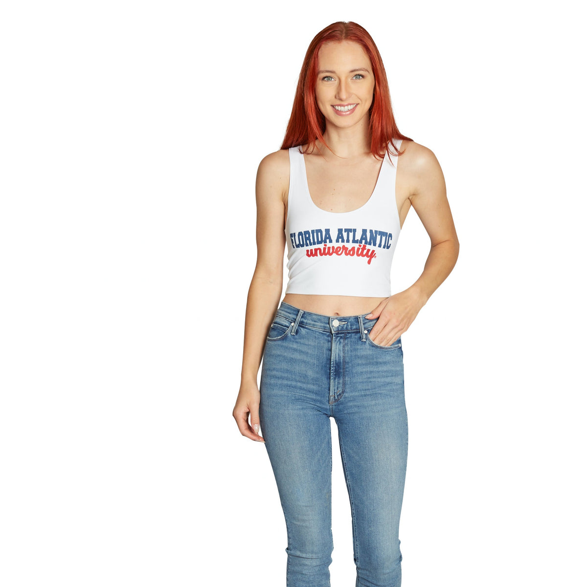 Florida Atlantic Owls Crop Tank Top | lojobands 3