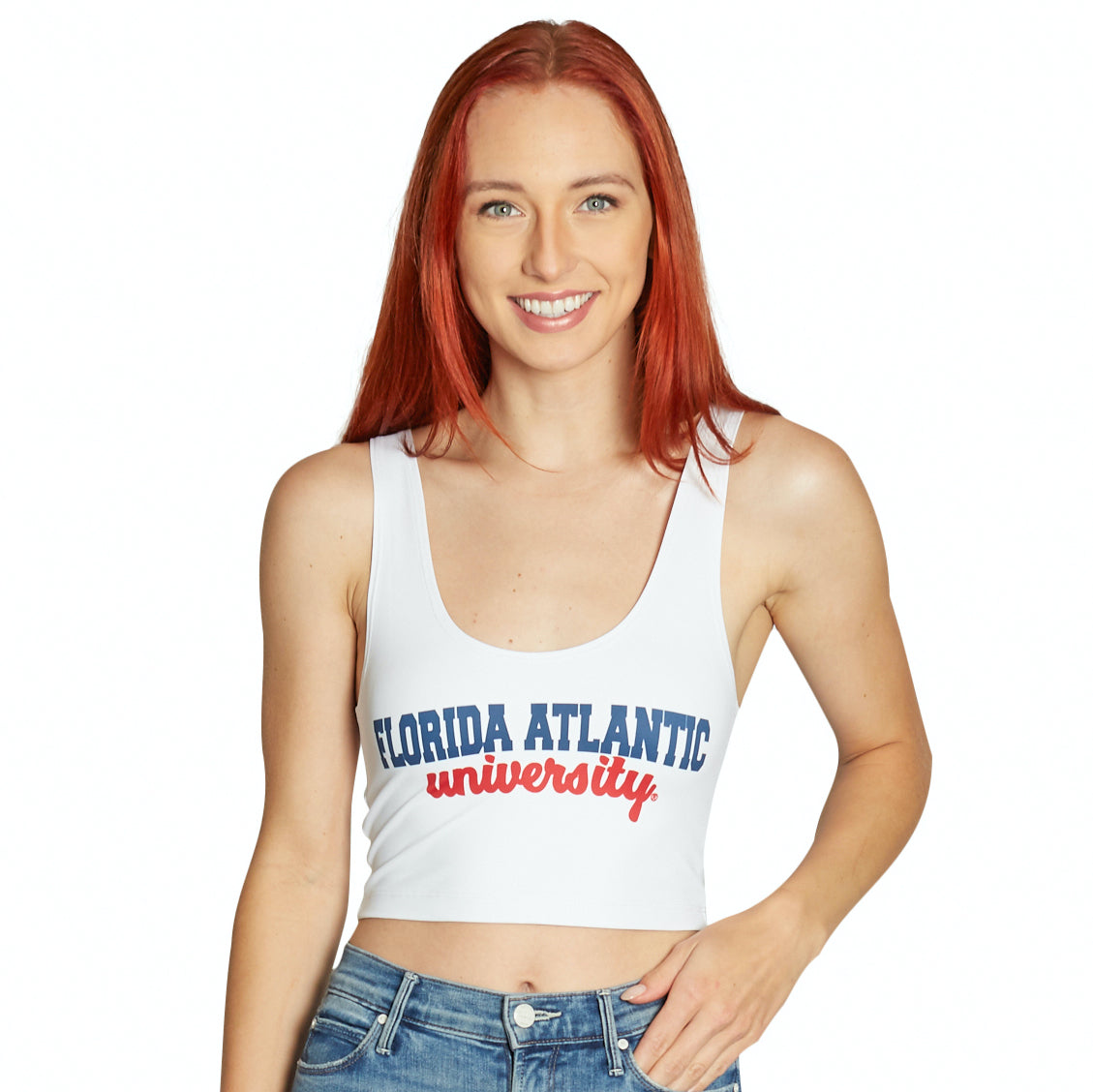 Florida Atlantic Owls Crop Tank Top | lojobands