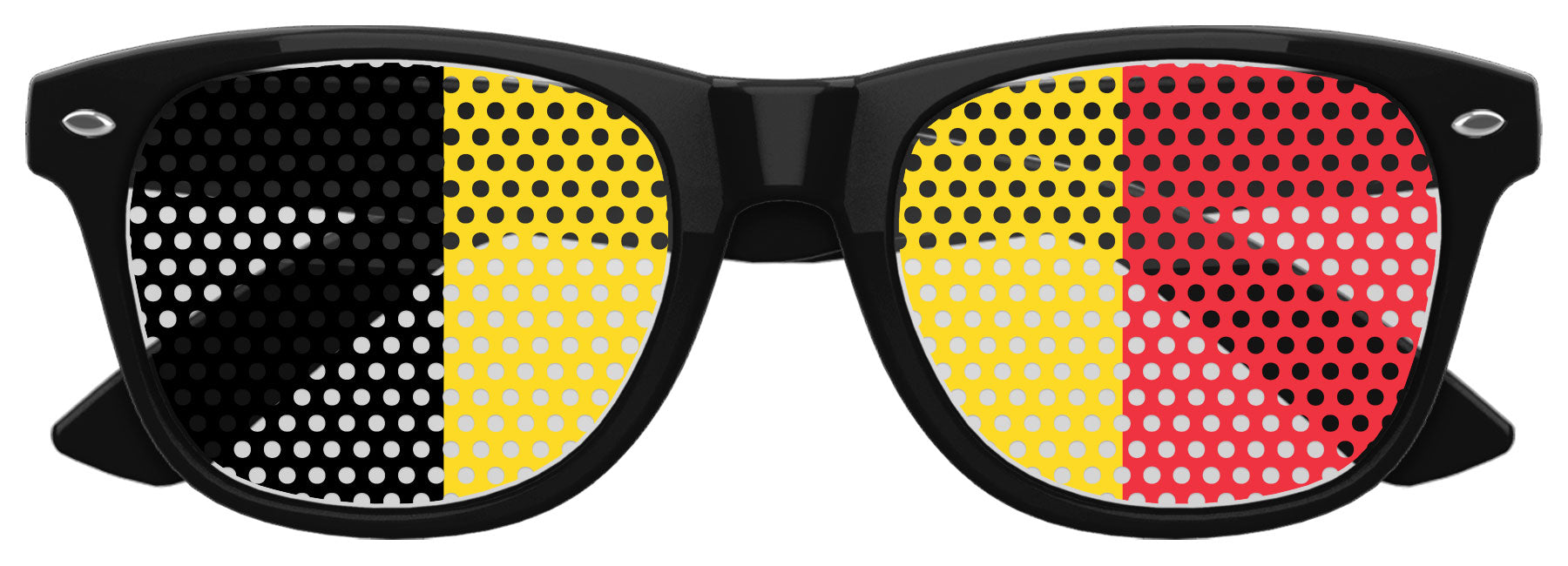 BELGIUM FLAG World Cup Party Sunglasses