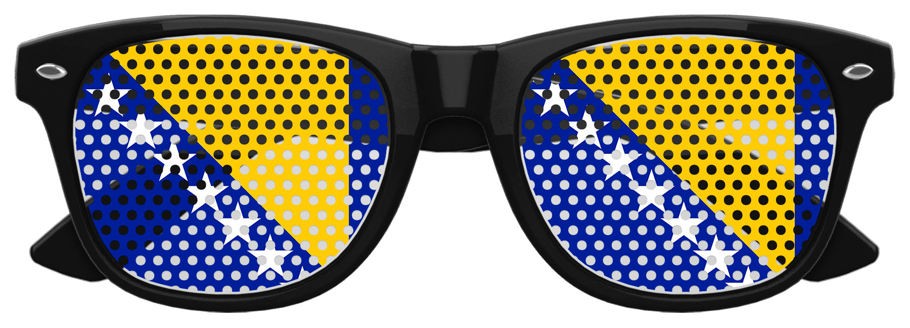 BOSNIA AND HERZEGOVINA FLAG World Cup Party Sunglasses 4