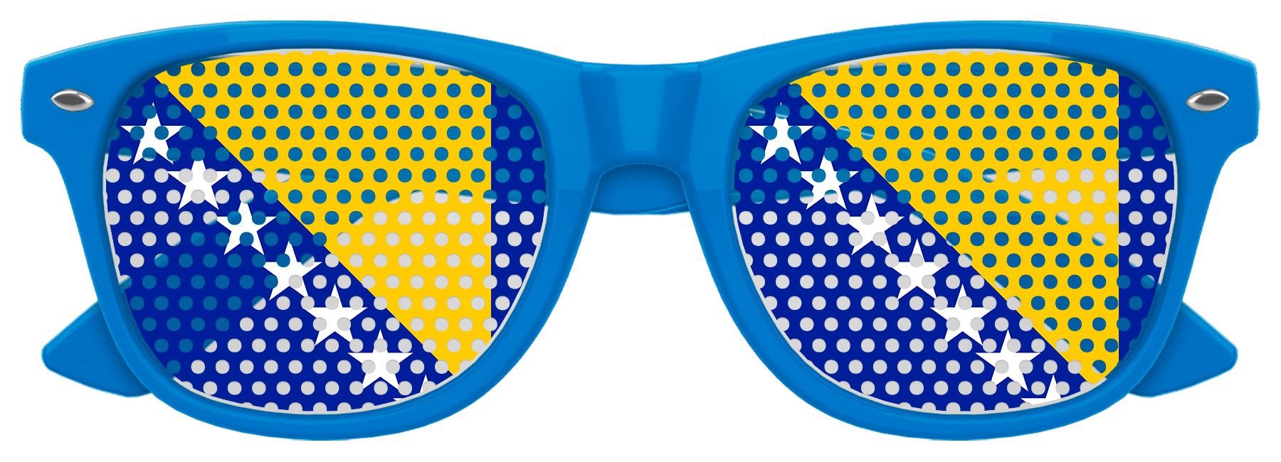 BOSNIA AND HERZEGOVINA FLAG World Cup Party Sunglasses