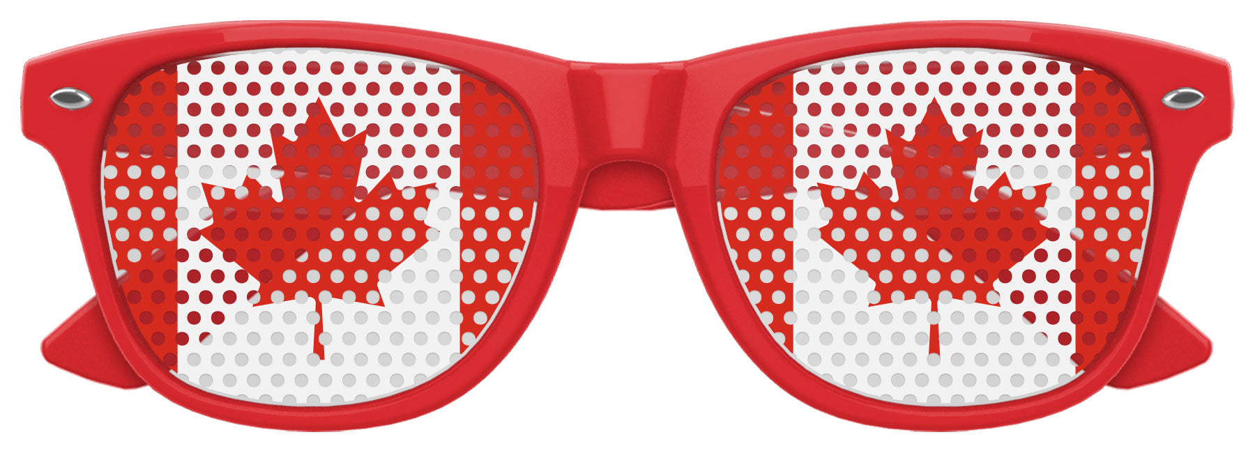 CANADA FLAG World Cup Party Sunglasses