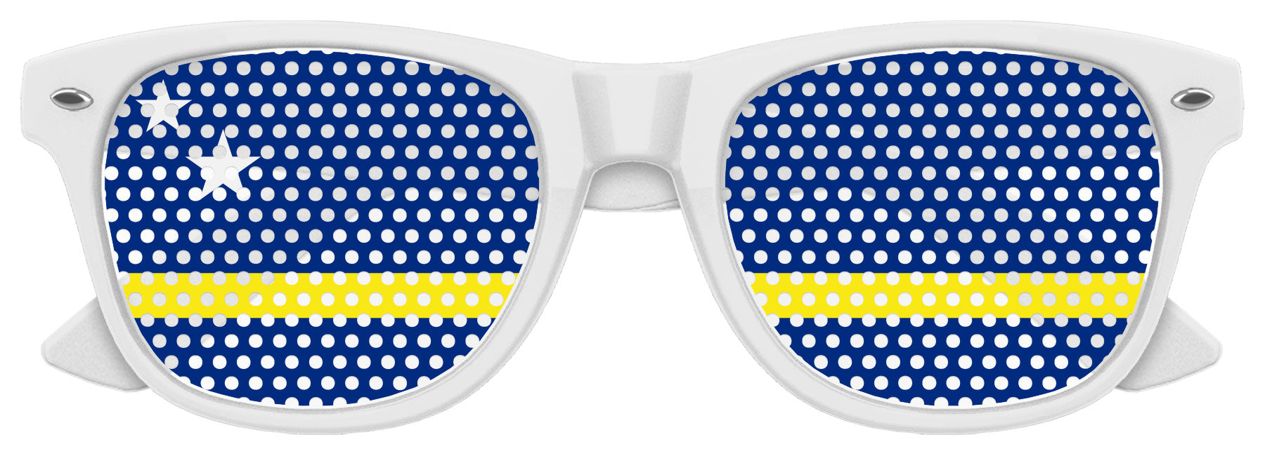 CURAÇAO FLAG World Cup Party Sunglasses