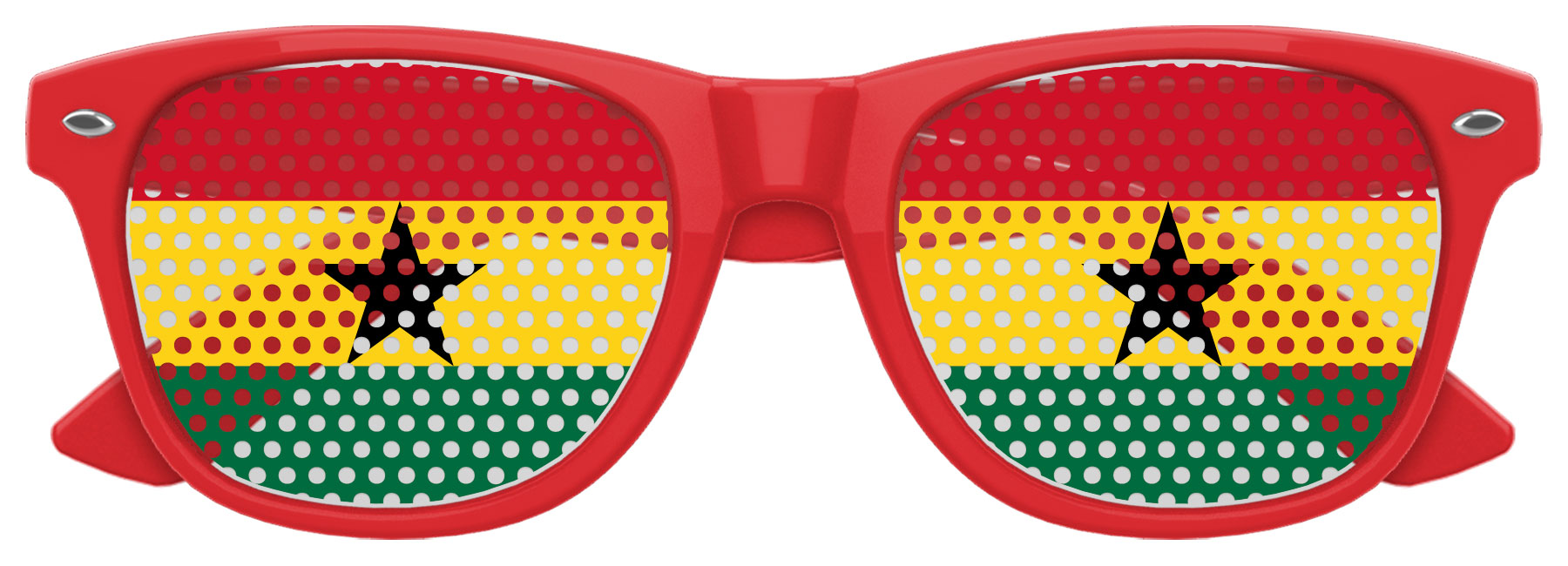 GHANA FLAG World Cup Party Sunglasses 3