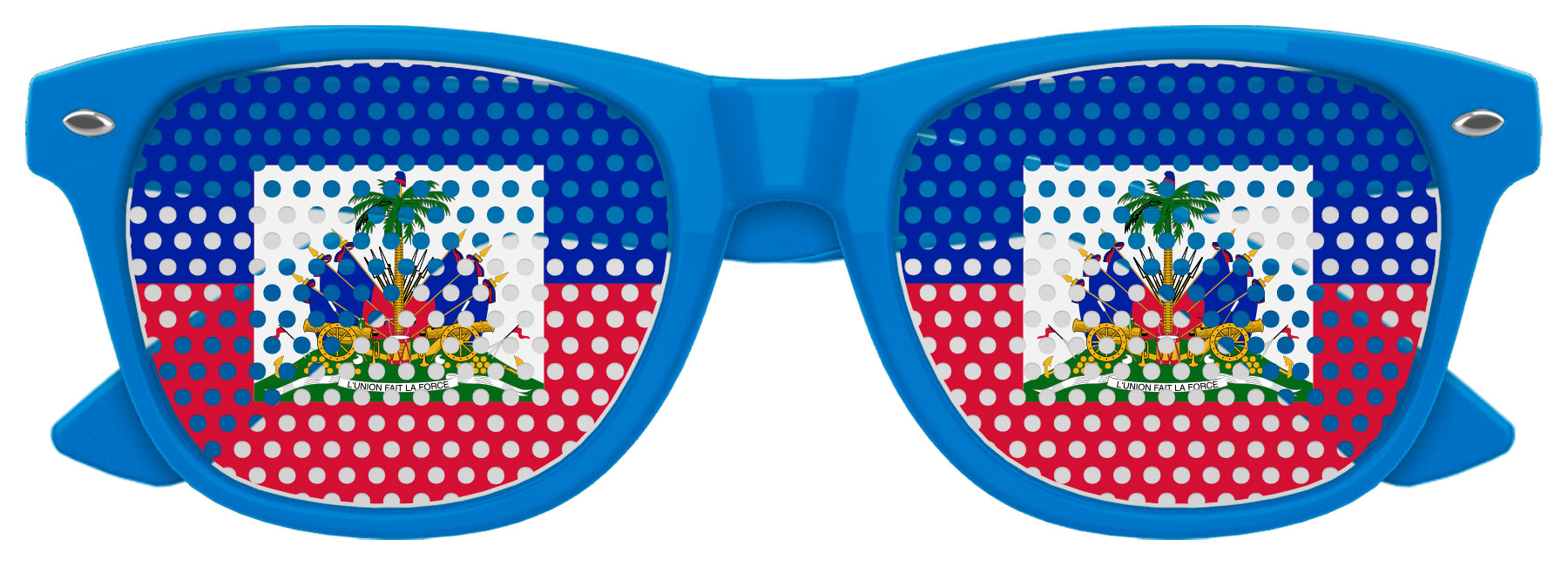 HAITI FLAG World Cup Party Sunglasses 2