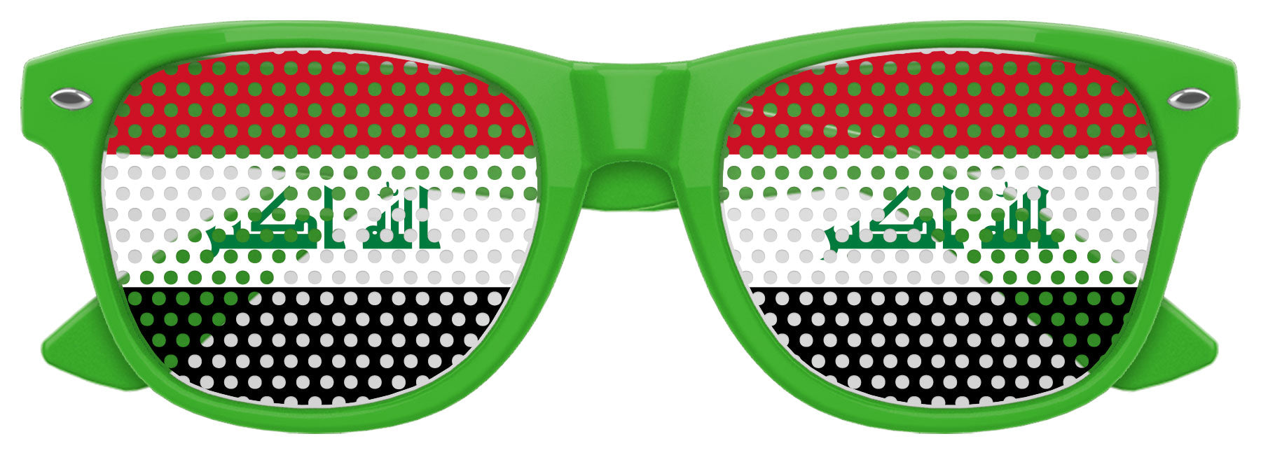 IRAQ FLAG World Cup Party Sunglasses 4