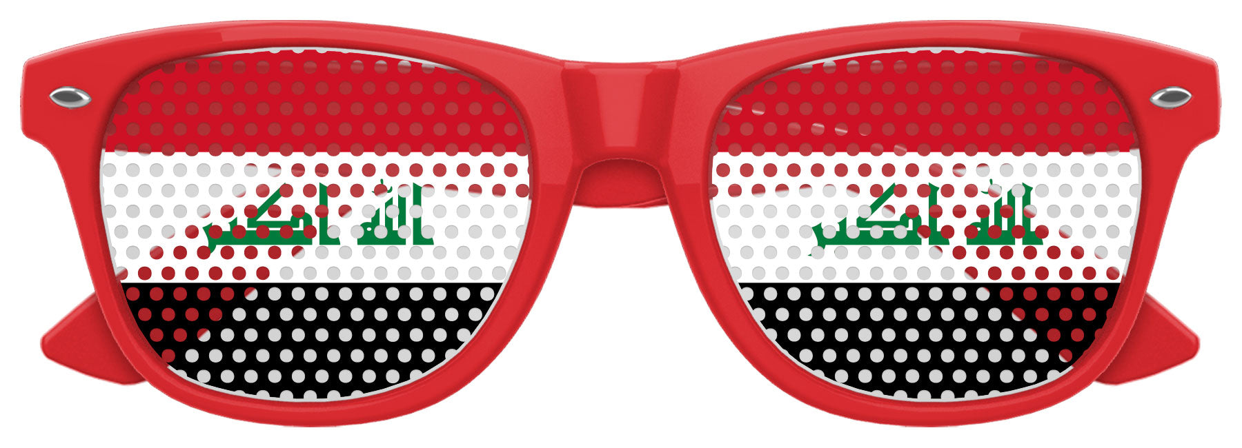 IRAQ FLAG World Cup Party Sunglasses