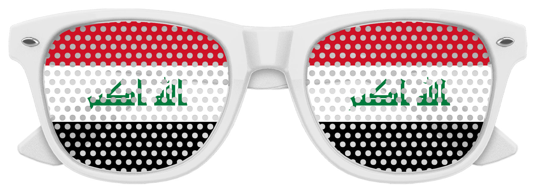 IRAQ FLAG World Cup Party Sunglasses 3