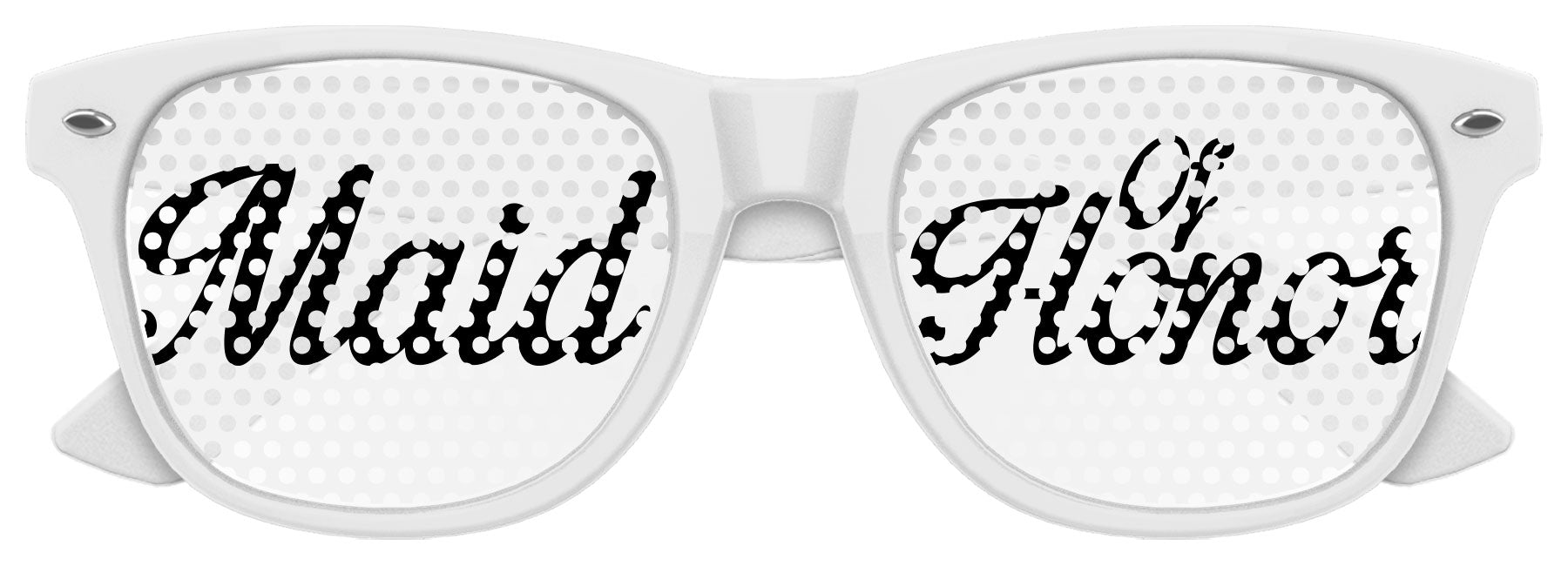 MAID OF HONOR Wedding Party Sunglasses 2