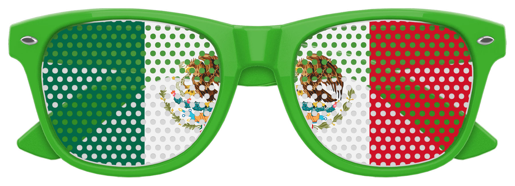 MEXICO FLAG World Cup Party Sunglasses