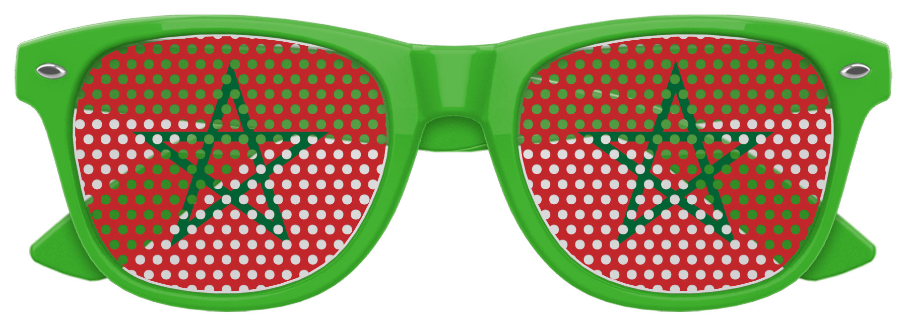 MOROCCO FLAG World Cup Party Sunglasses