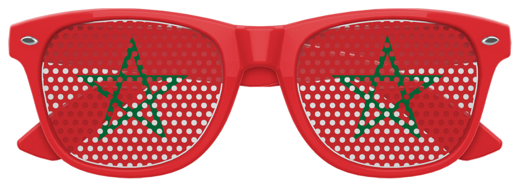 MOROCCO FLAG World Cup Party Sunglasses