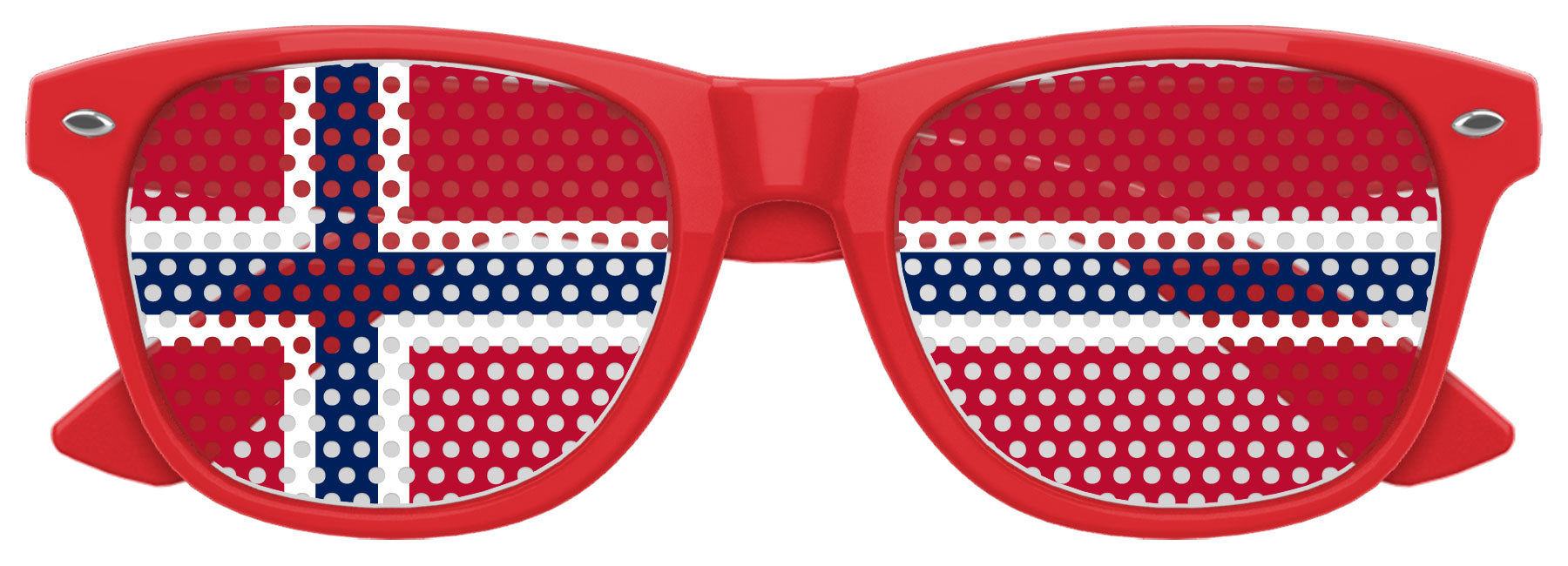 NORWAY FLAG World Cup Party Sunglasses
