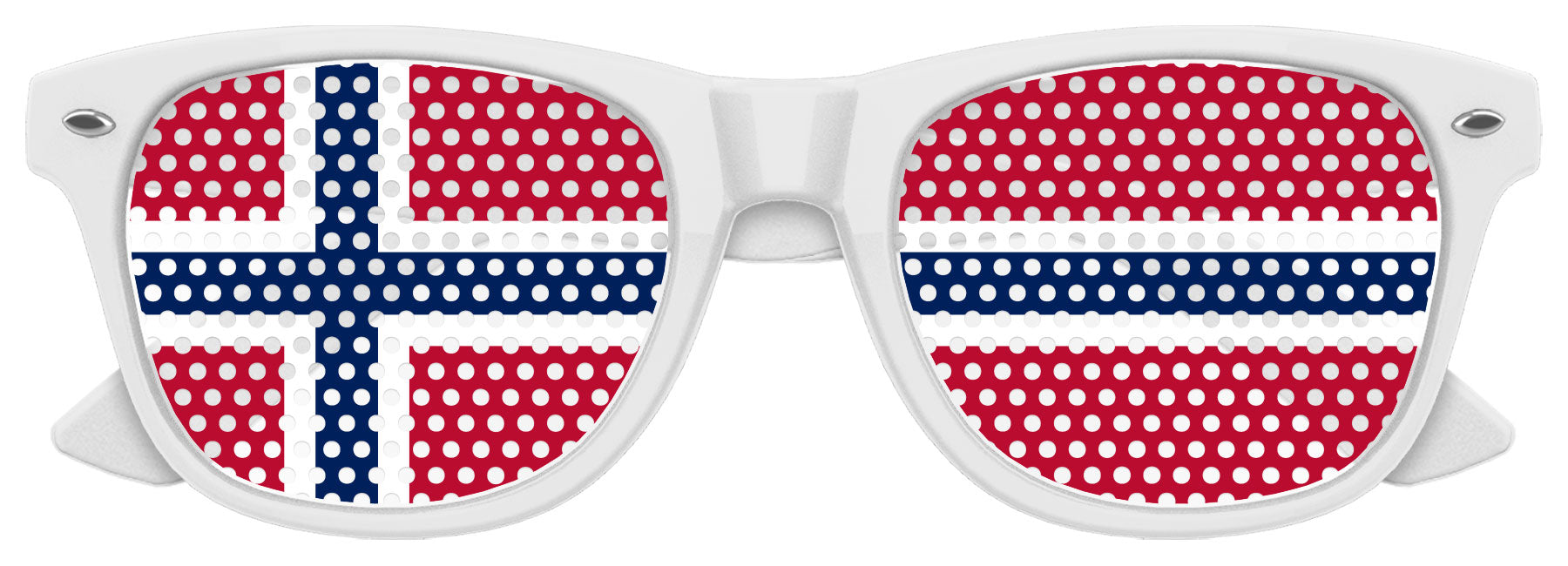NORWAY FLAG World Cup Party Sunglasses