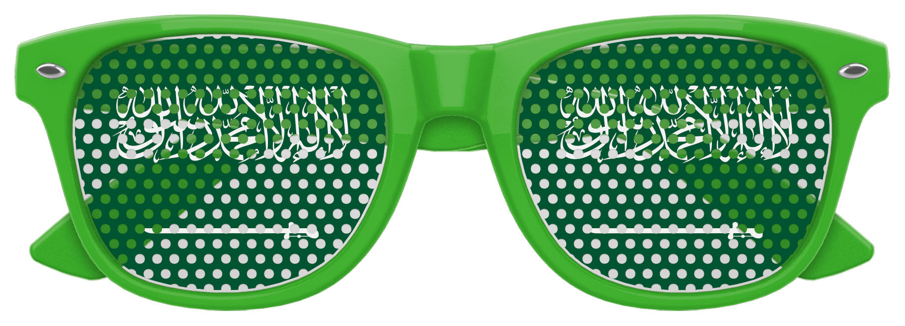 SAUDI ARABIA FLAG World Cup Party Sunglasses