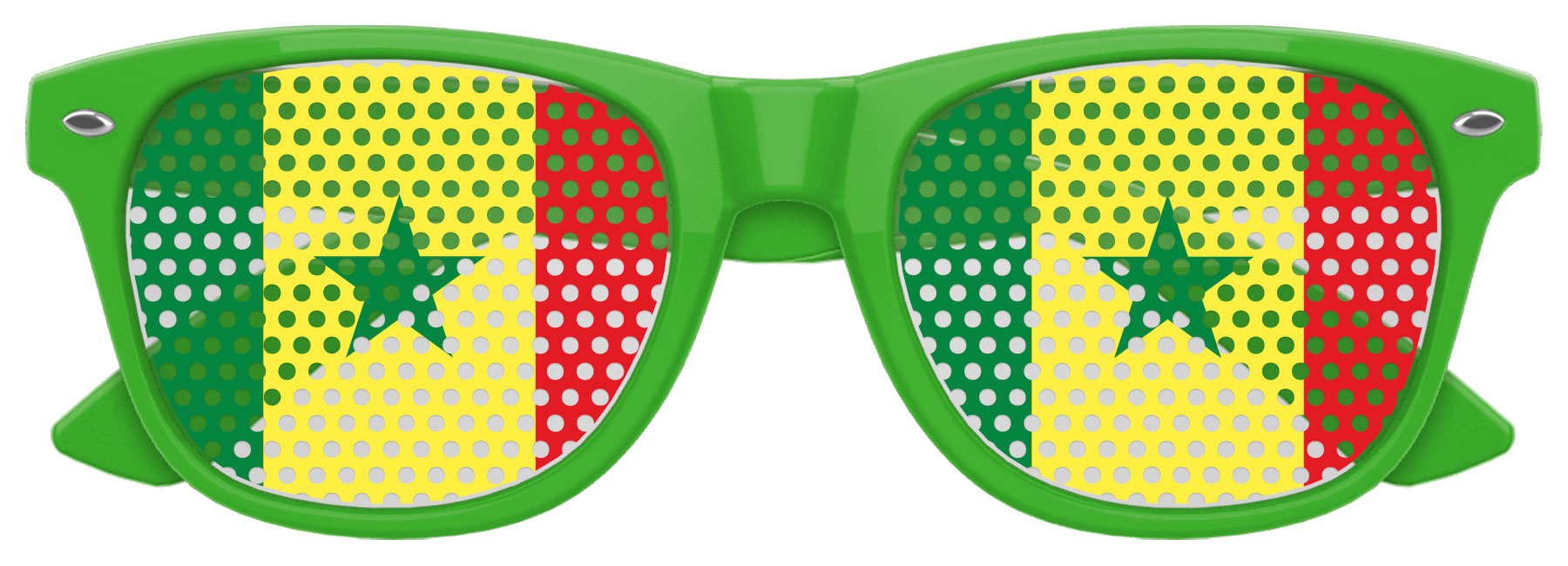 SENEGAL FLAG World Cup Party Sunglasses 3