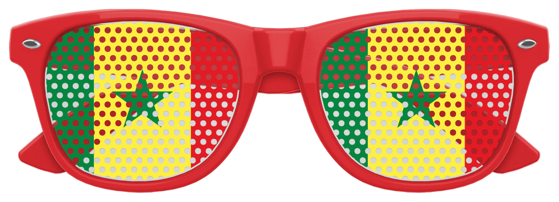 SENEGAL FLAG World Cup Party Sunglasses 1