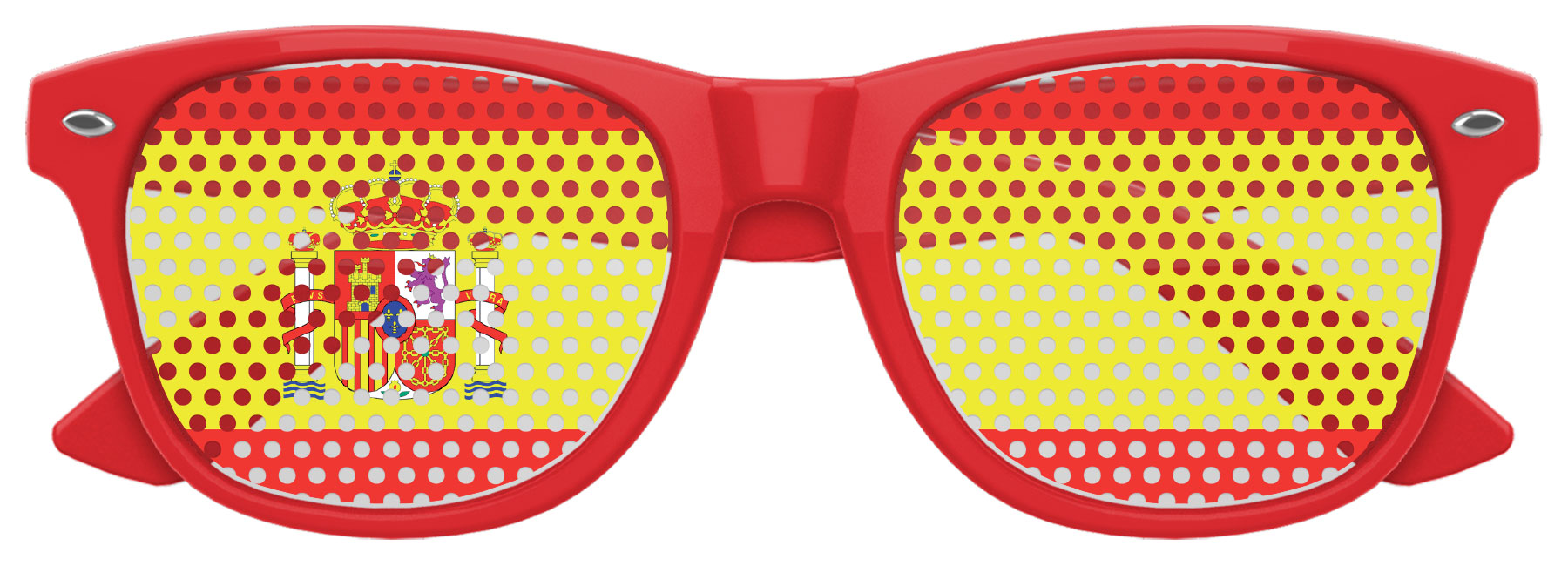SPAIN FLAG World Cup Party Sunglasses