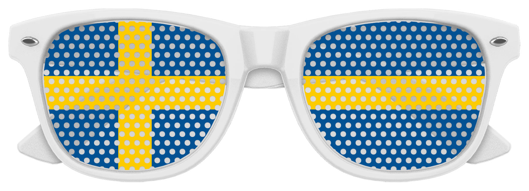 SWEDEN FLAG World Cup Party Sunglasses 3