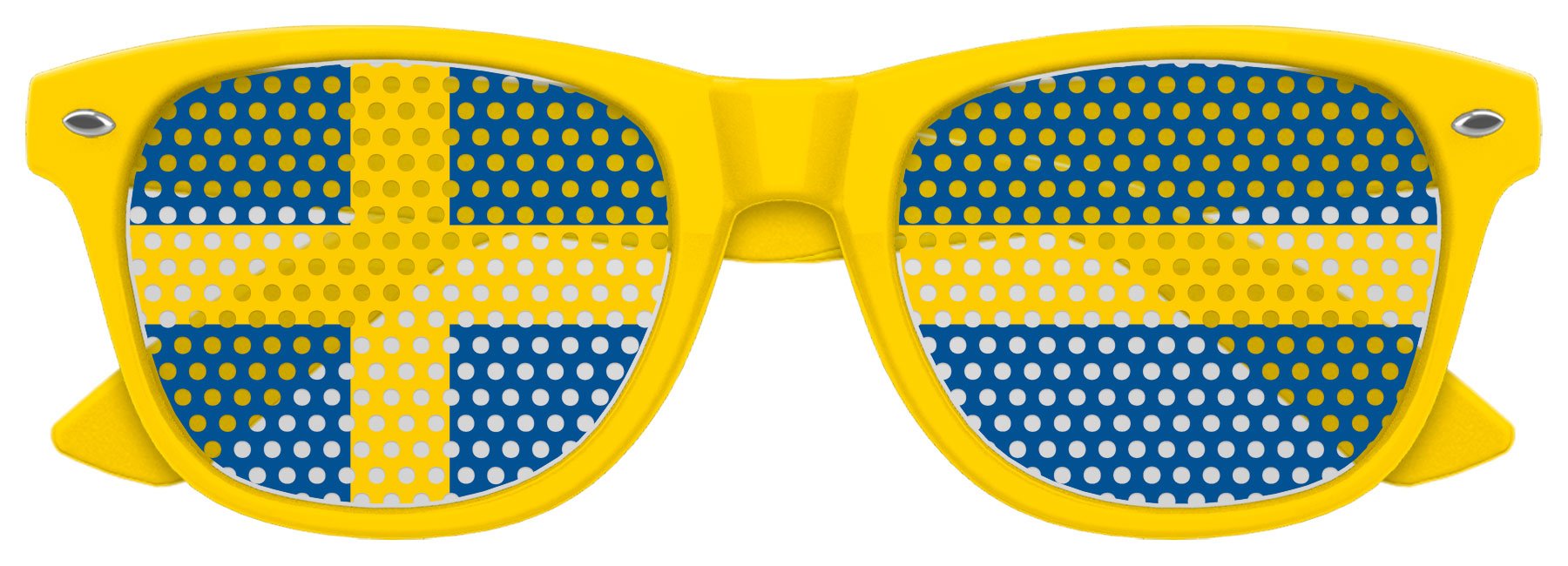 SWEDEN FLAG World Cup Party Sunglasses 2